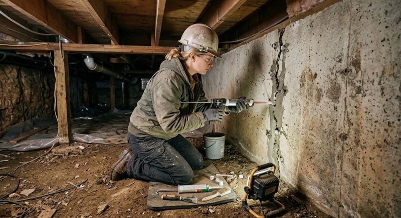 Basement Foundation Repair in Summit, NJ