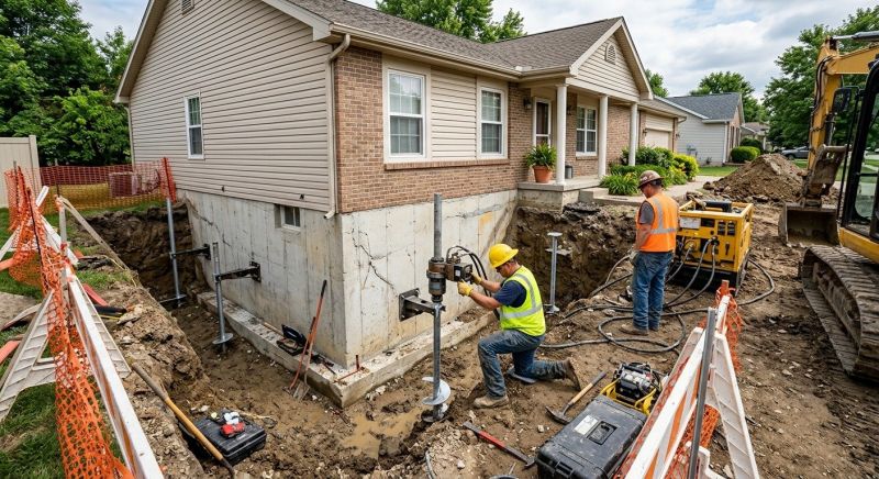 Building Foundation Repair in Hillside, NJ