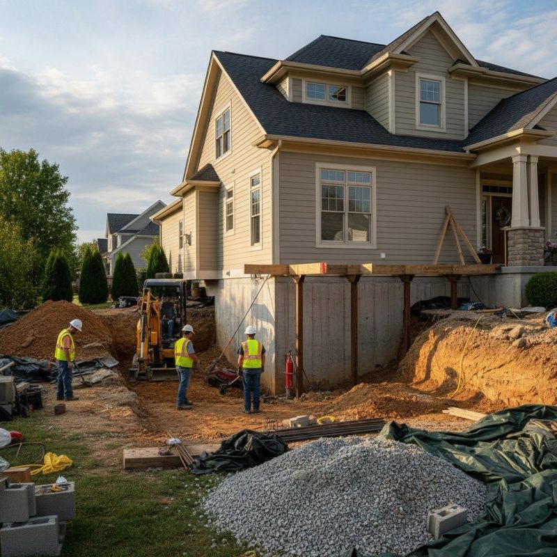 Building Foundation Repair in Roslyn, NY