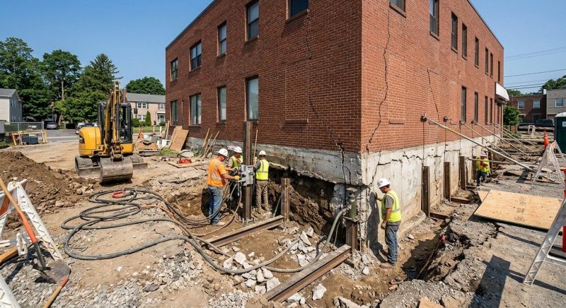 Building Foundation Repair in Union, NJ