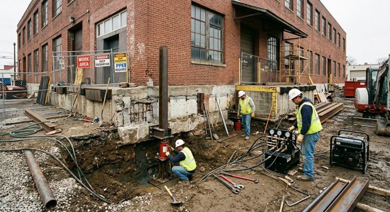 Building Foundation Repair in West Nyack, NY