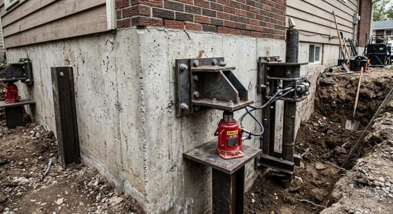 Concrete Foundation Leveling in North Bergen, NJ