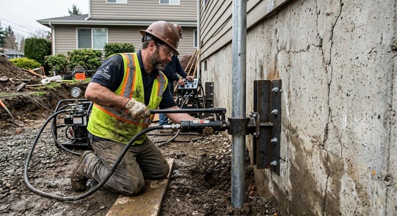 Concrete Foundation Leveling in Paramus, NJ