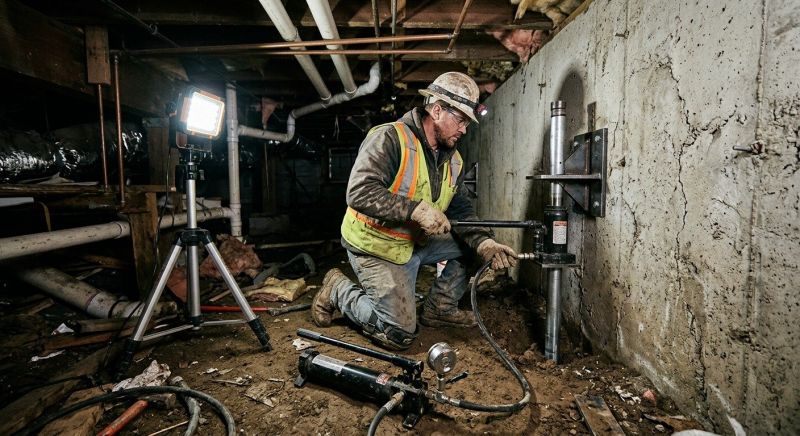 Concrete Foundation Leveling in Tenafly, NJ