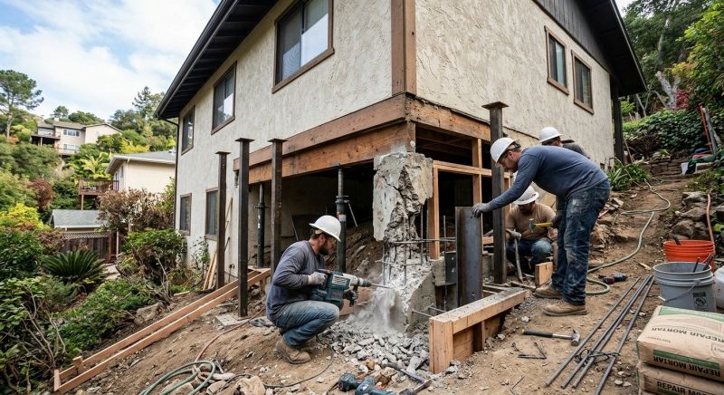 Concrete Foundation Repair in Morris County, NJ