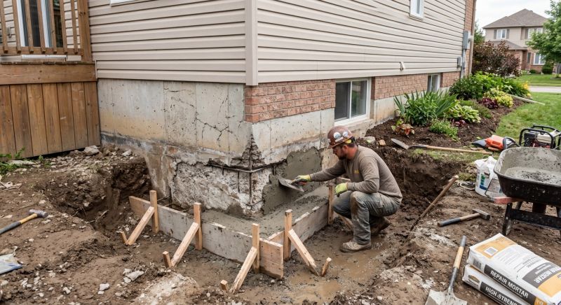 Concrete Foundation Repair in Union, NJ