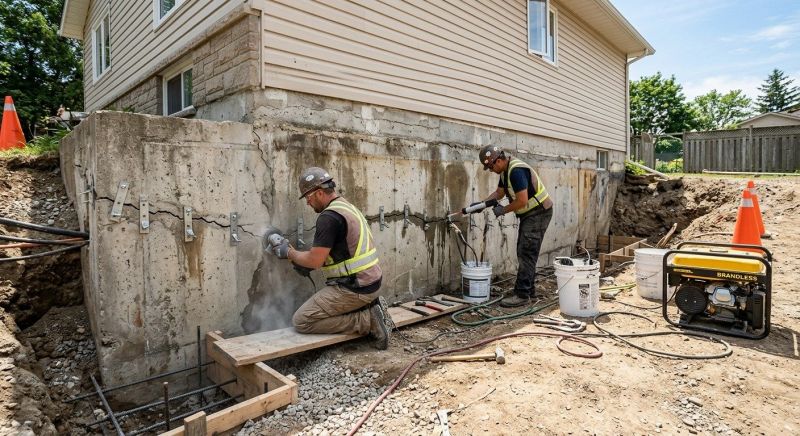 Concrete Foundation Repair in West Nyack, NY