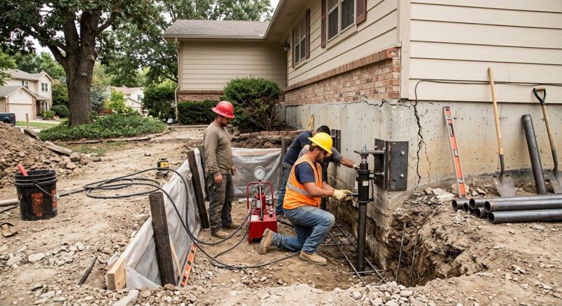 Cracked Foundation Repair in Tenafly, NJ