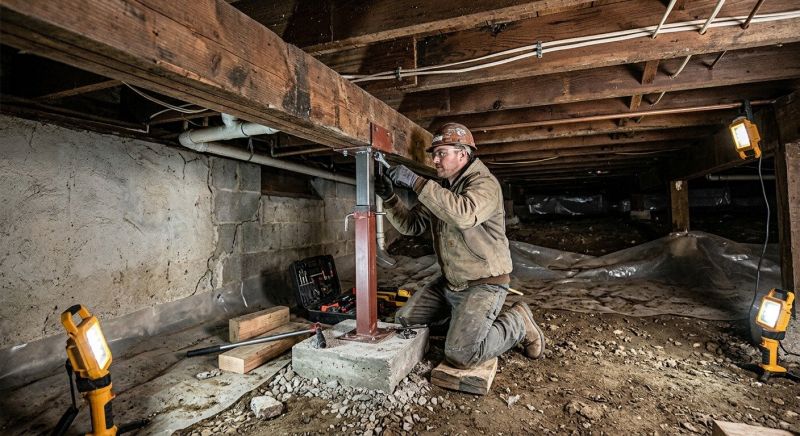 Crawlspace Foundation Repair in Pequannock, NJ