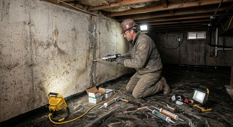 Crawlspace Foundation Repair in Pequannock, NJ