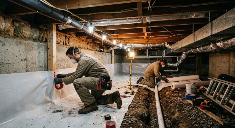 Crawlspace Repair in Bergen County, NJ