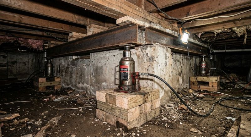 Foundation Jacking in Montville, NJ