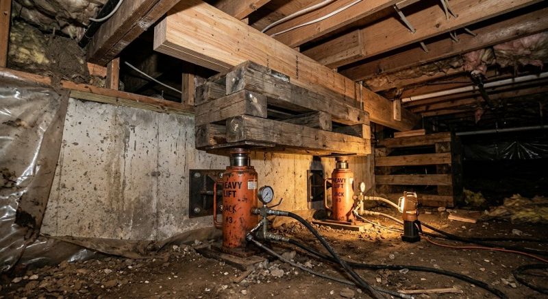 Foundation Jacking in Morris County, NJ
