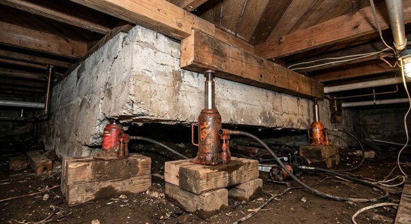 Foundation Jacking in Roselle, NJ