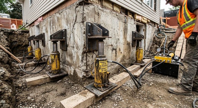 Foundation Jacking in Roselle Park, NJ
