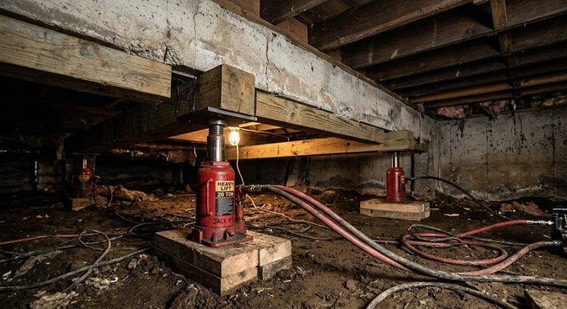 Foundation Jacking in Roselle Park, NJ