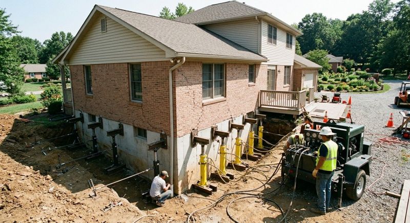 Foundation Jacking in Teaneck, NJ