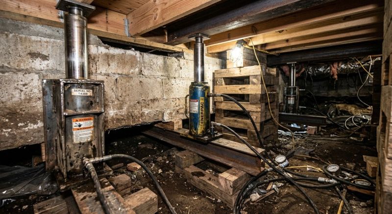 Foundation Jacking in Teaneck, NJ