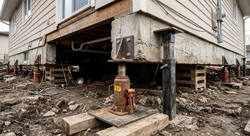 Foundation Jacking in West Harrison, NY