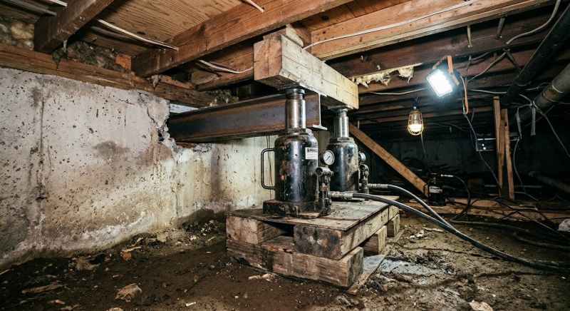 Foundation Jacking in West Orange, NJ