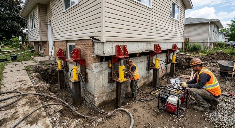 Foundation Lifting in South Hackensack, NJ
