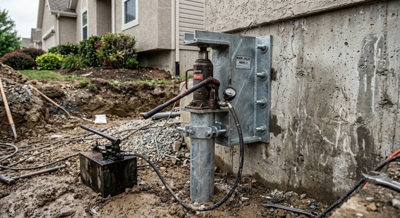 Foundation Pier Leveling in Bergen County, NJ