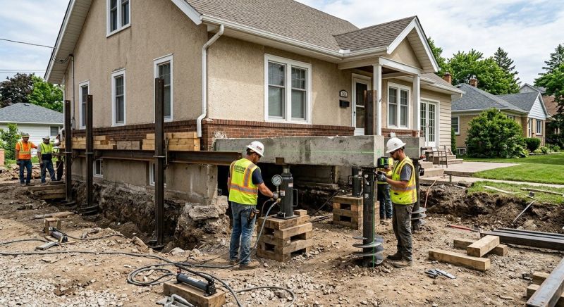 Foundation Releveling in Bergen County, NJ