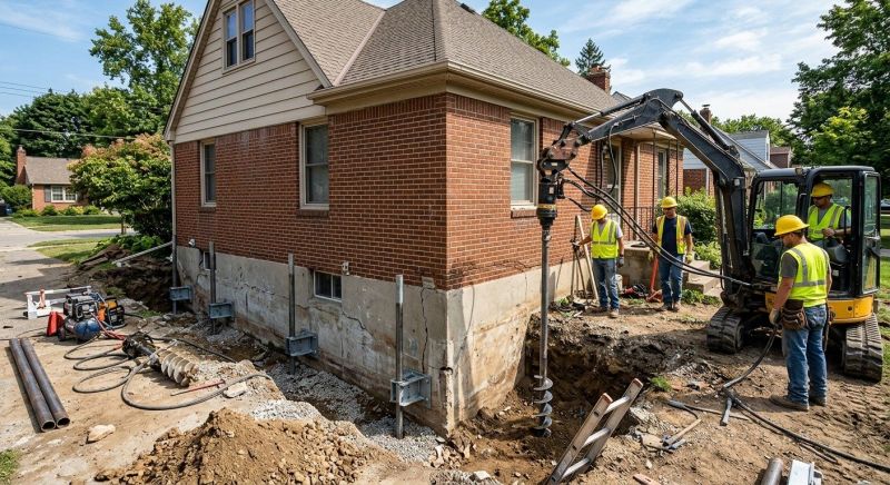 Foundation Stabilizing in Oakland, NJ
