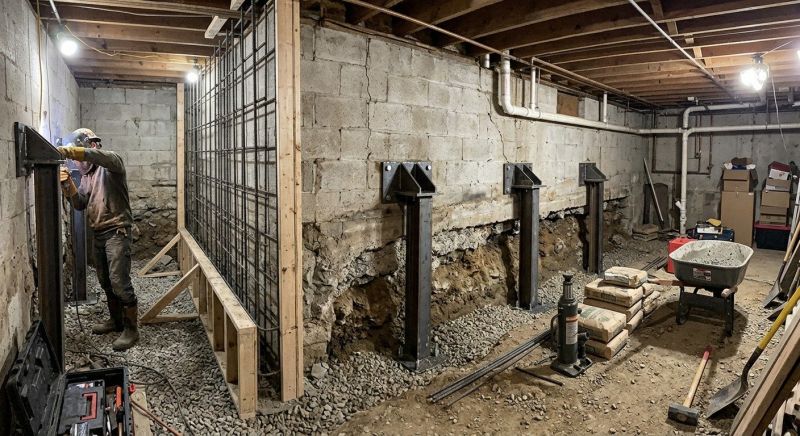 Foundation Stabilizing in Roselle Park, NJ