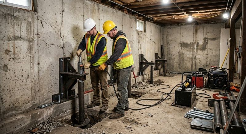 Foundation Stabilizing in Rye, NY
