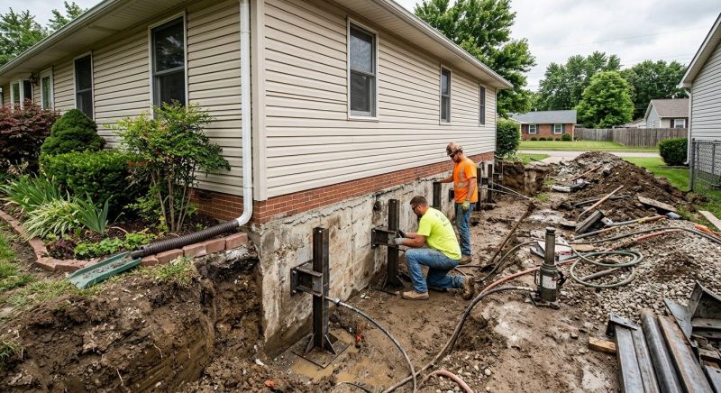 Foundation Stabilizing in Tarrytown, NY