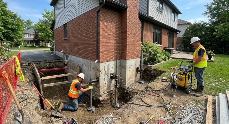Foundation Underpinning in Bergen County, NJ