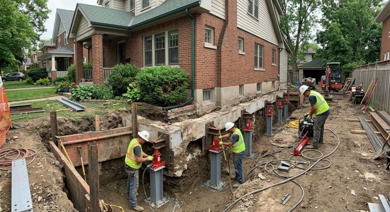 Foundation Underpinning in Bergen County, NJ
