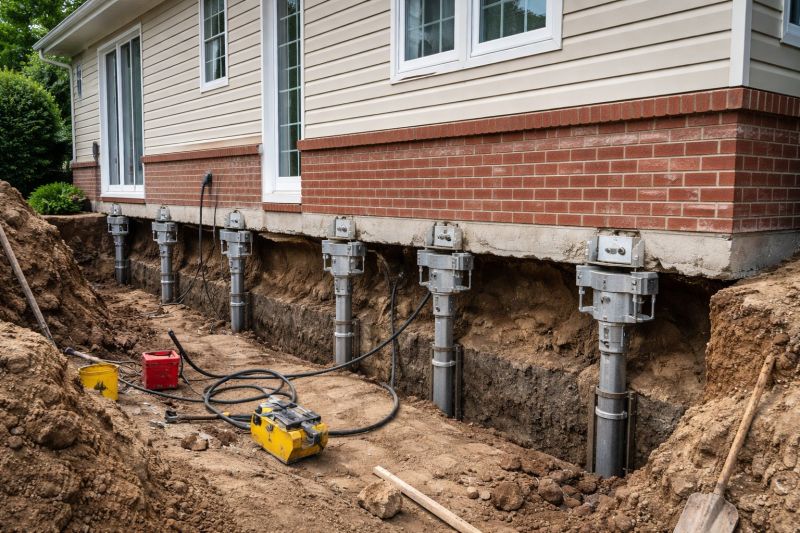 Foundation Underpinning in Bergen County, NJ