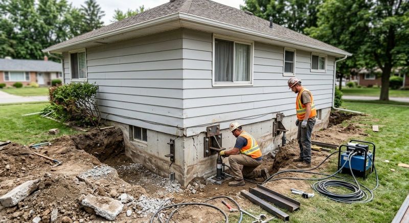 Home Foundation Repair in Rahway, NJ