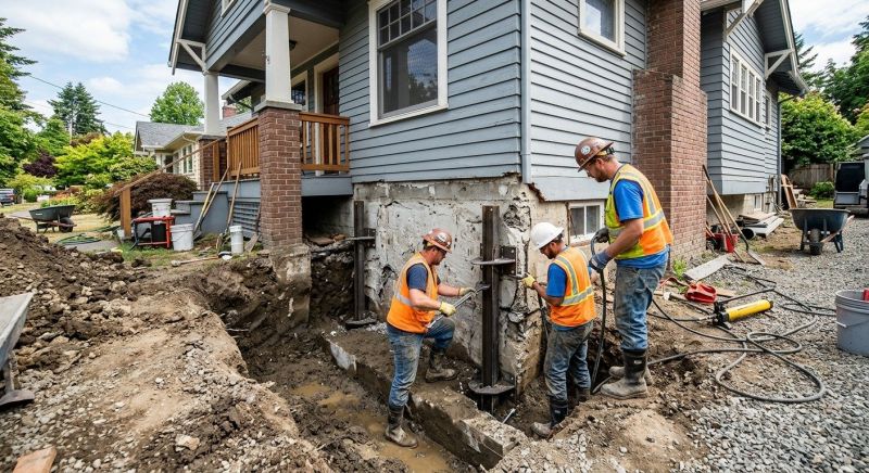House Foundation Repair in Oakland, NJ