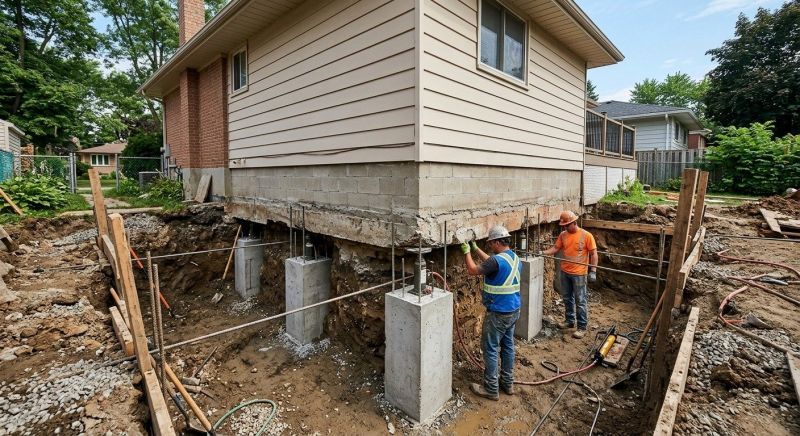 House Underpinning in Bergen County, NJ