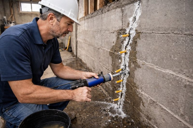 Leaking Foundation Repair in Bergen County, NJ