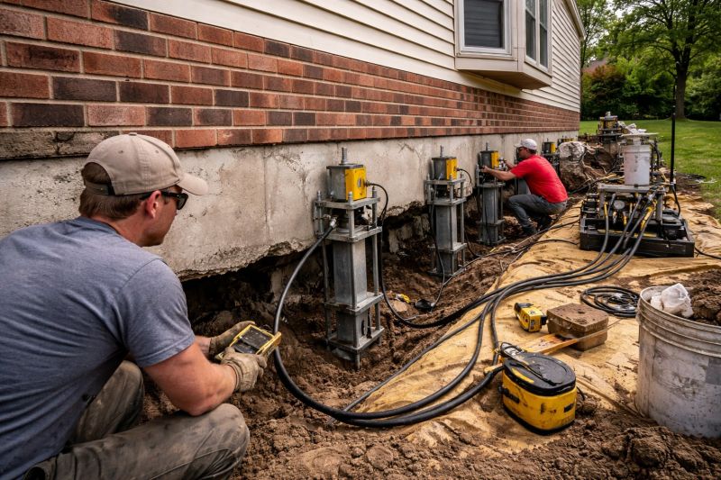 Settling Foundation Service in Newark, NJ