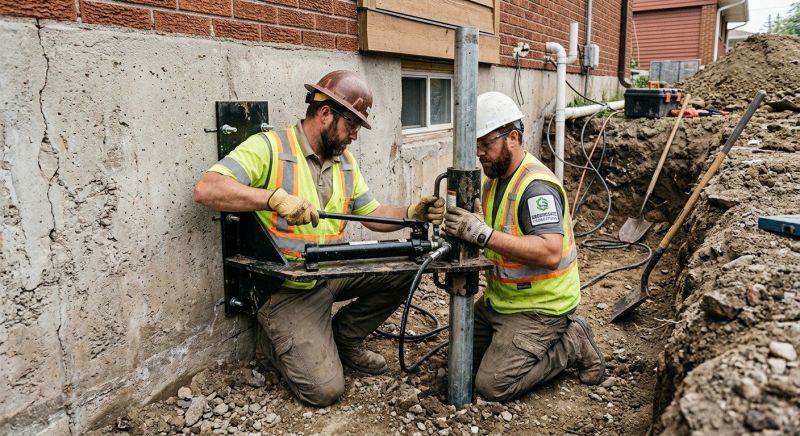 Settling Foundation Service in Nutley, NJ