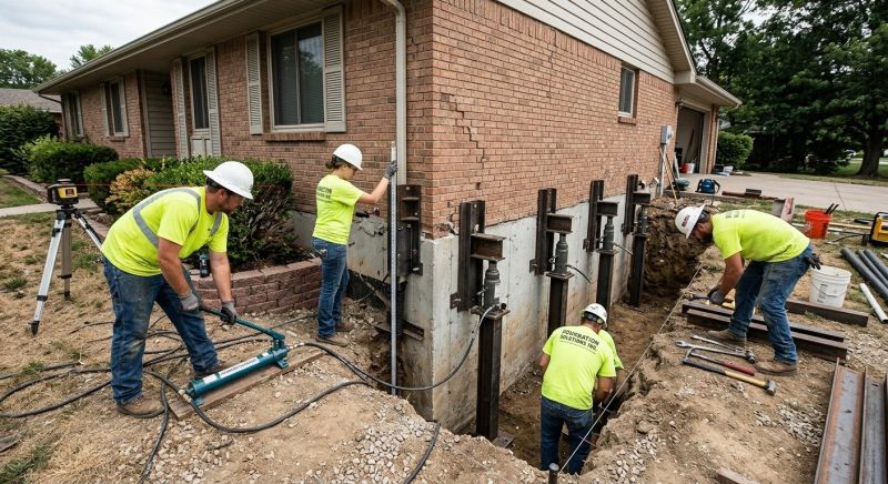 Settling Foundation Service in Nutley, NJ
