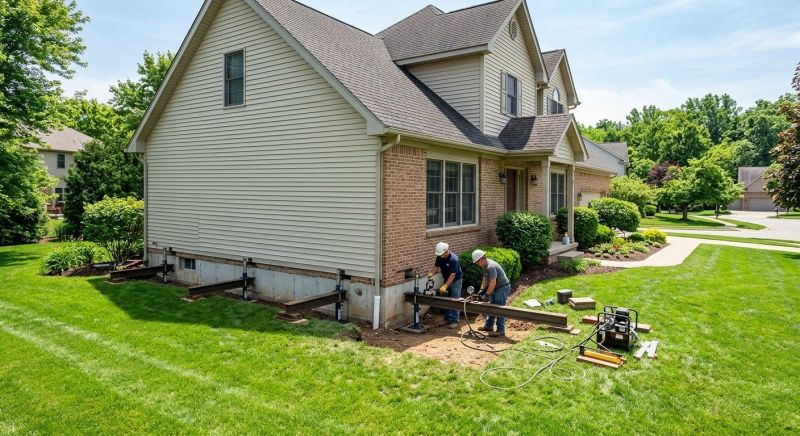 Settling Foundation Service in Nutley, NJ