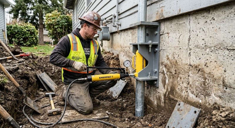 Settling Foundation Service in Nutley, NJ