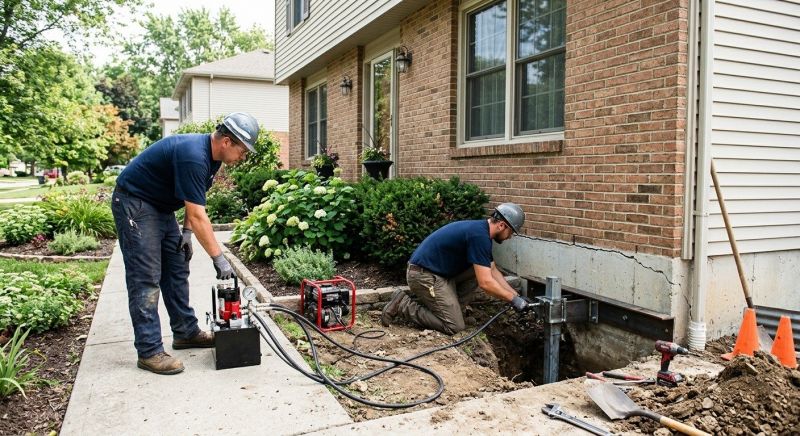 Settling Foundation Service in Summit, NJ
