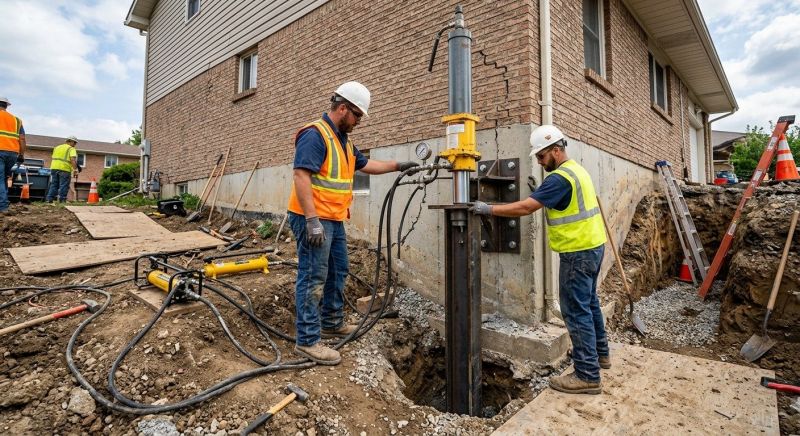 Settling Foundation Service in Teaneck, NJ