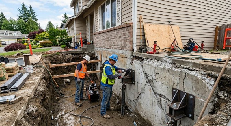 Structural Foundation Repair in Nutley, NJ