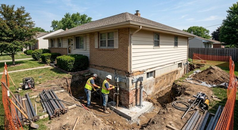 Structural Foundation Repair in Union City, NJ