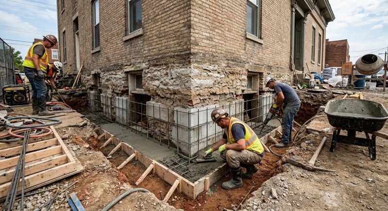Underpinning Repair in Bergen County, NJ