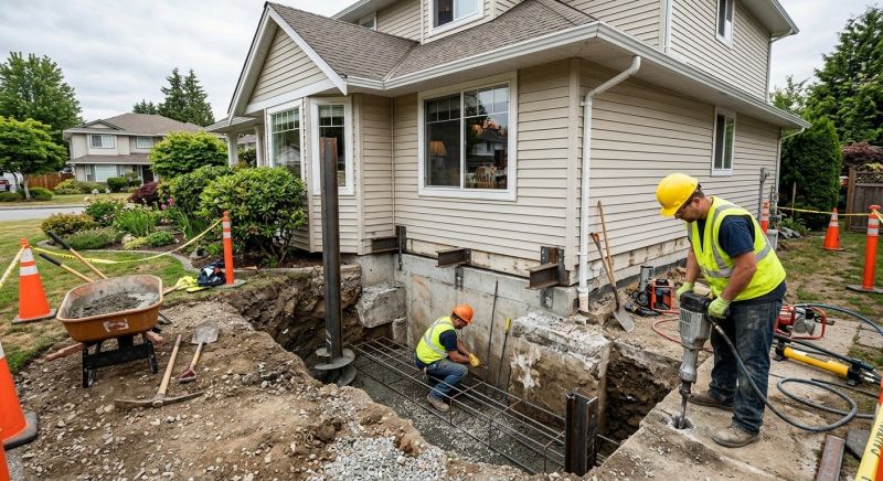 Building Foundation Repair in Tappan, NY