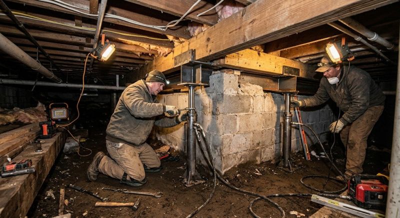 Crawlspace Foundation Repair in Ringwood, NJ
